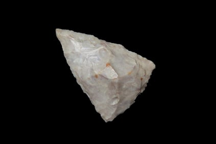 1 3/16" Fort Ancient Pt. found in 1929 near Ashland, Boyd Co., Kentucky, Ex Jeff Thompson Collection