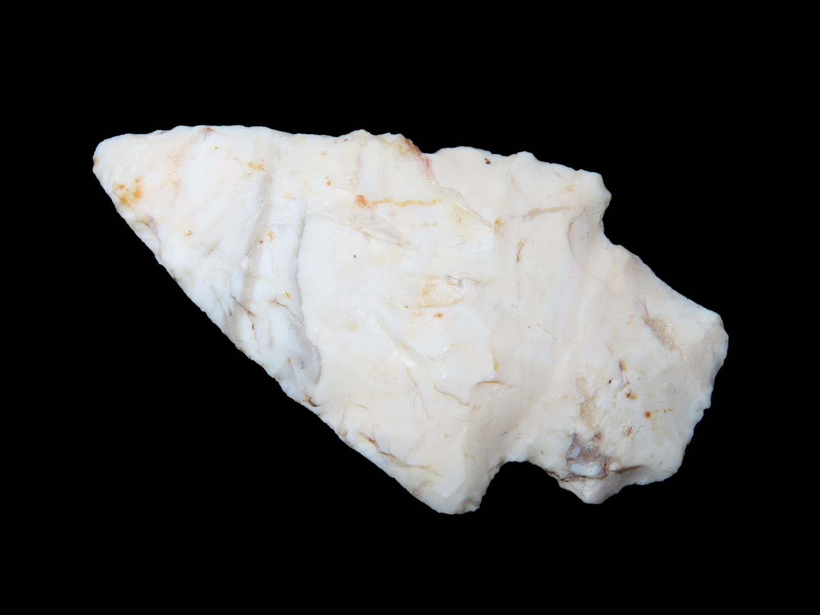 2 3/16" Arrowhead, found in either Florida or Georgia between 1968-2023 by Jeff Thompson (1 of 7)