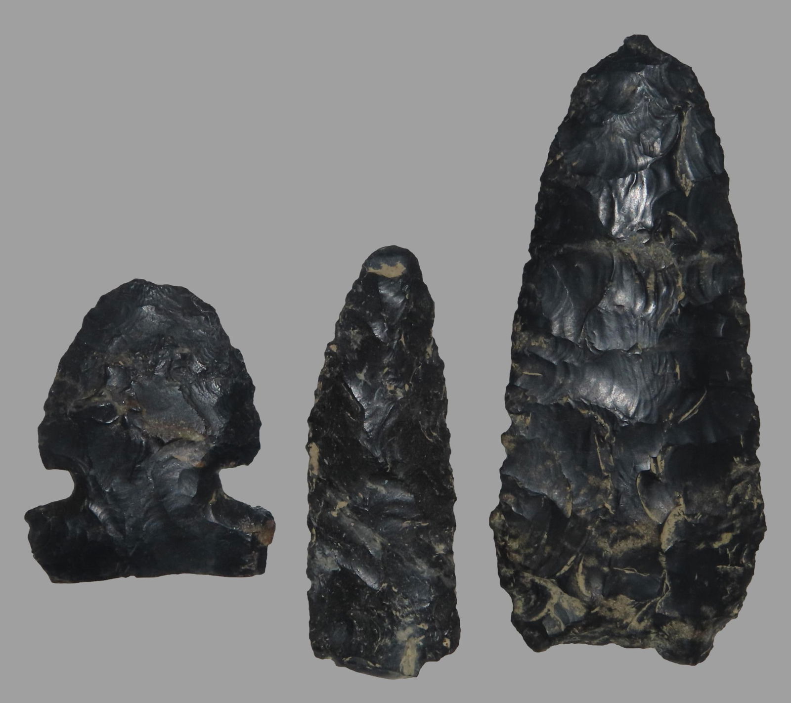 Lot of 3 Archaic Ohio Pts. (1 of 3)
