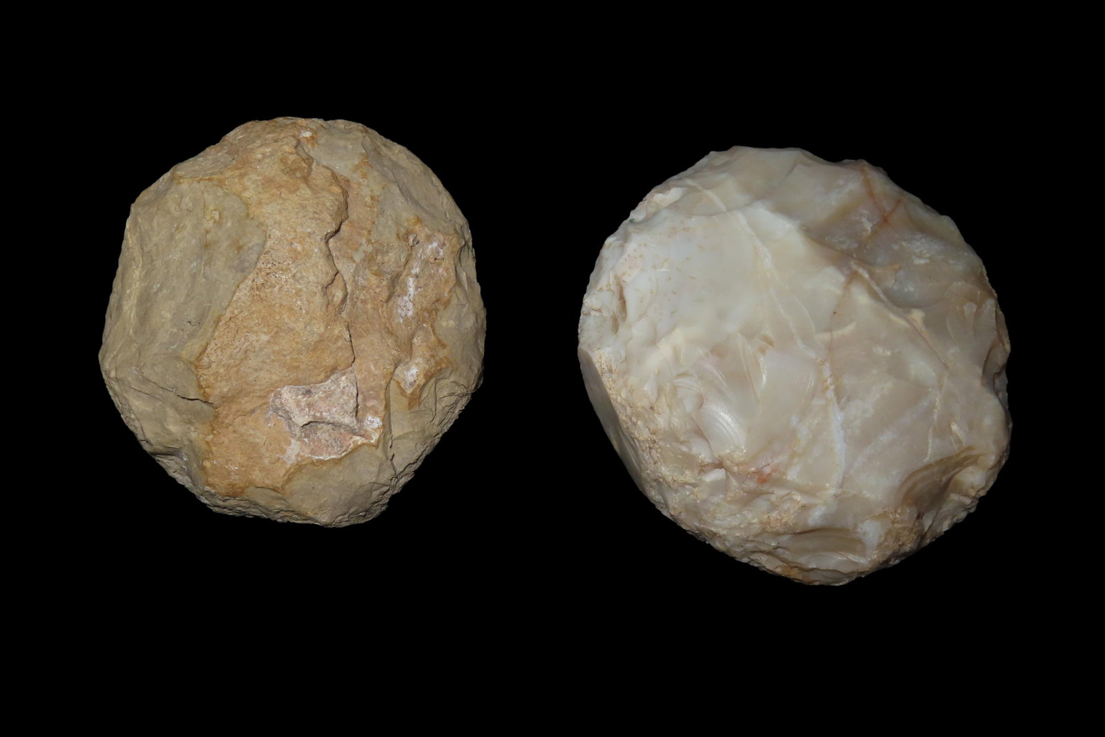 Set of Round Disc Pecking Tools, found in Texas: Set of Round Disc Pecking Tools, found in Texas