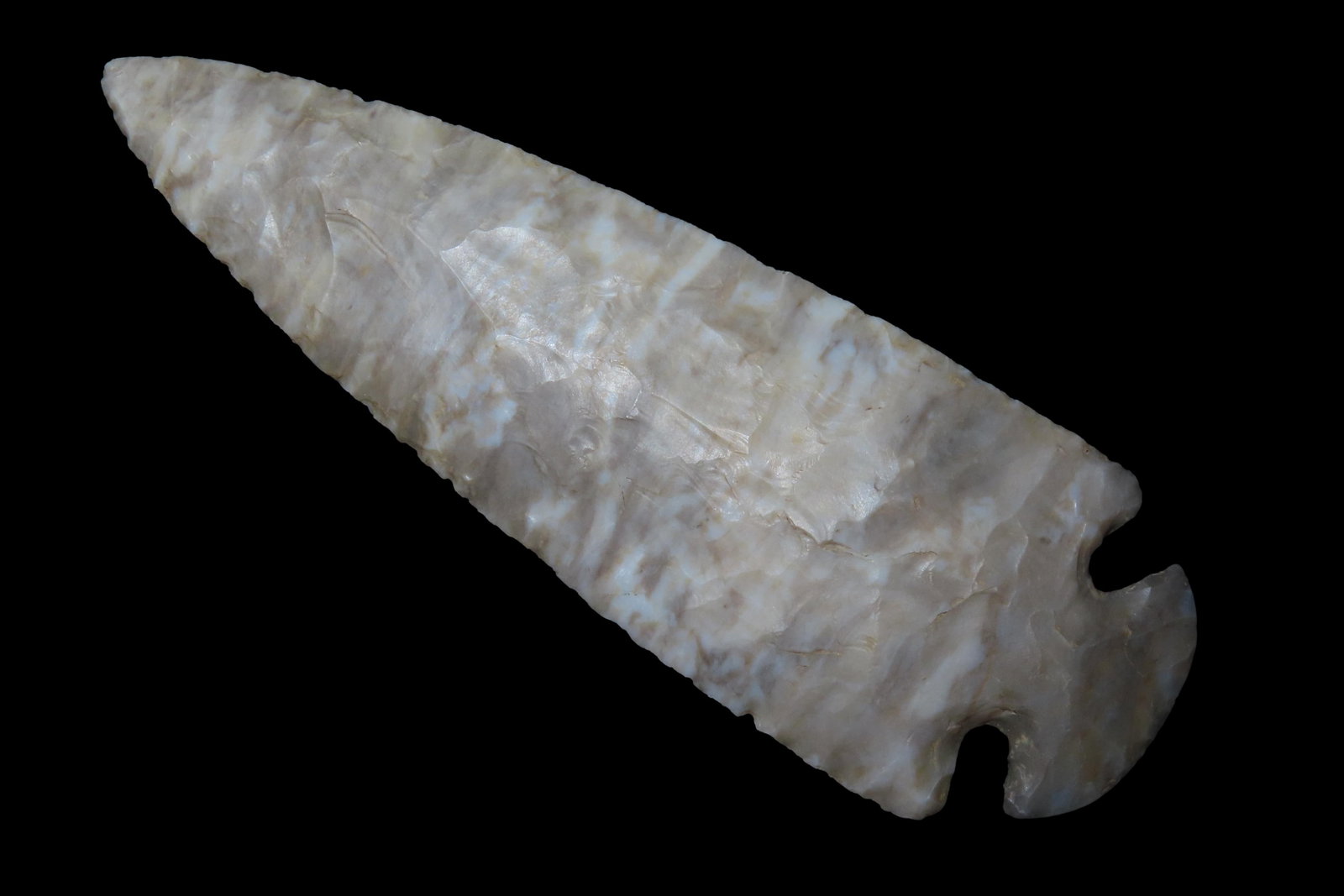 4 5/8' x 1 1/2' Dovetail, Partain COA, Upper Mercer Chert, Medina County Ohio (1 of 8)
