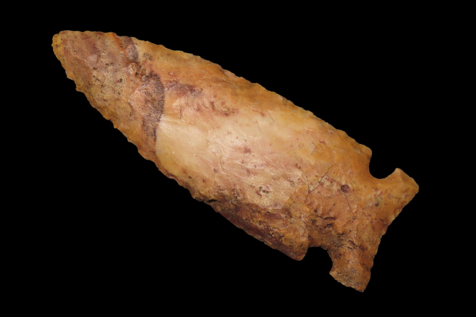 3 1/8' x 1' Osceola, Partain COA, Pinkish Brown Burlington Chert, Missouri (1 of 8)