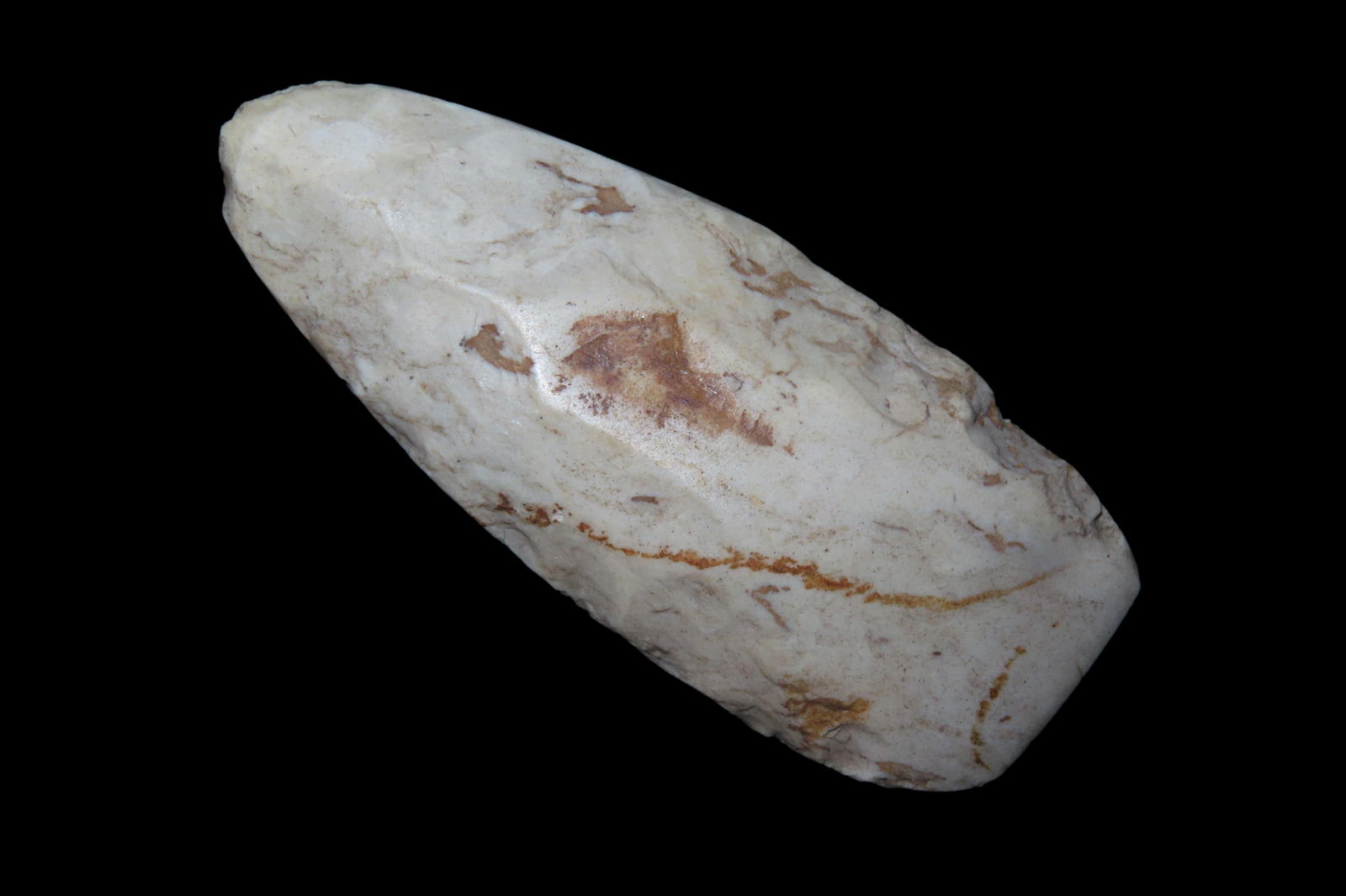 3' Flint Chisel, made of Burlington Chert, Mississippi Co. Missouri, Crosrio Site, Ex George (1 of 6)