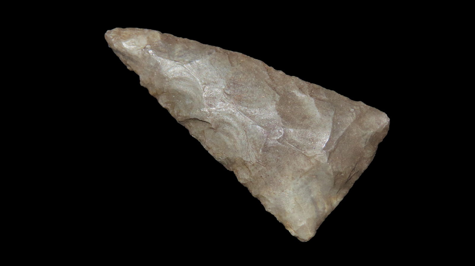 1 3/4' Early Triangle, 9000-7000 BP, For Identification Reference Overstreet 12th Edition Pg. 593 (1 of 7)