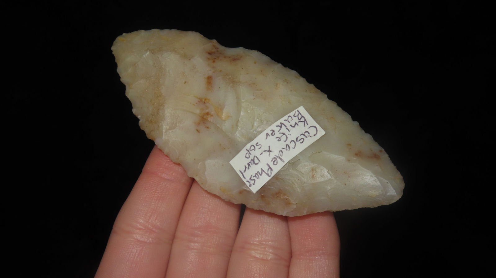 3 5/8" Translucent Cascade Phase Knife, Ex. Darryl Baker - 2