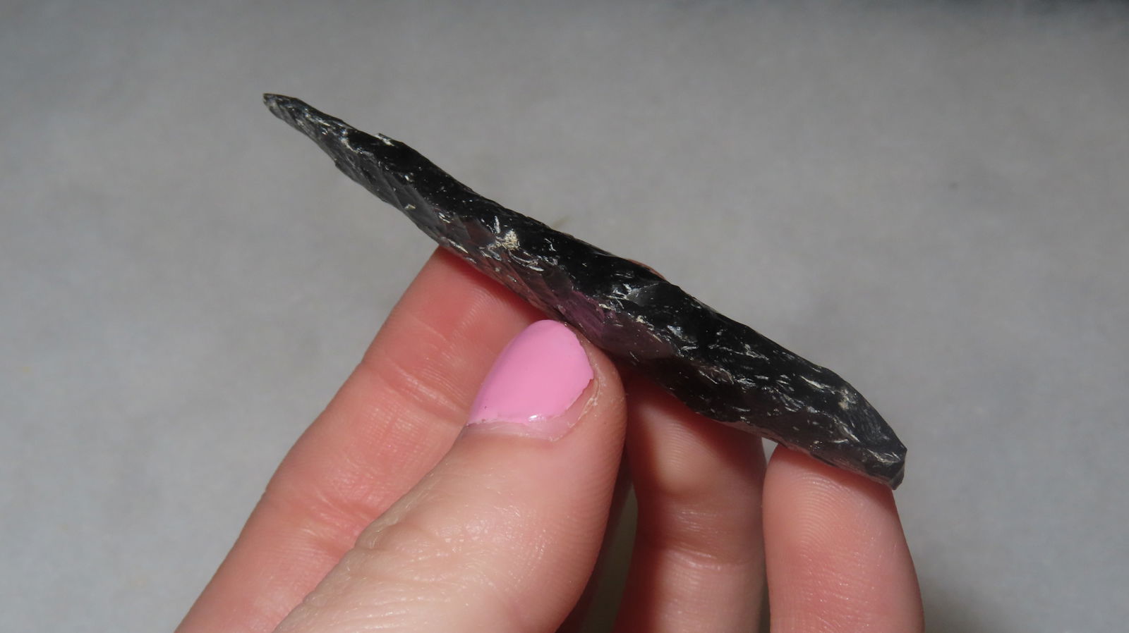 2 3/4" Obsidian Arrowhead - 3