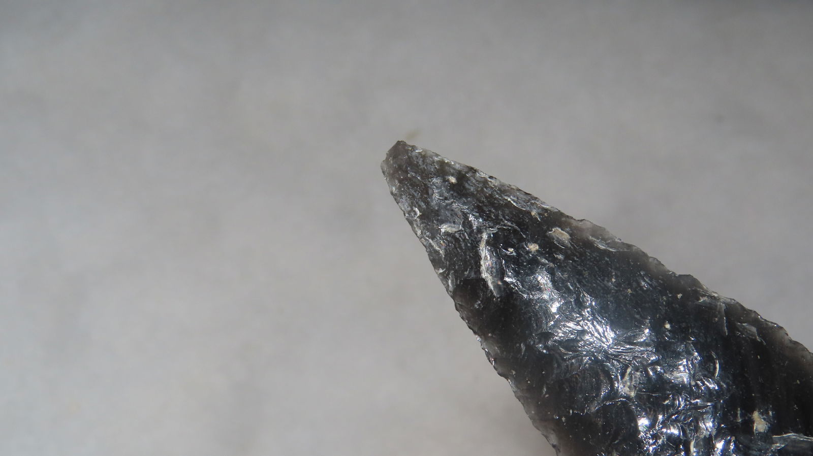 2 3/4" Obsidian Arrowhead - 4