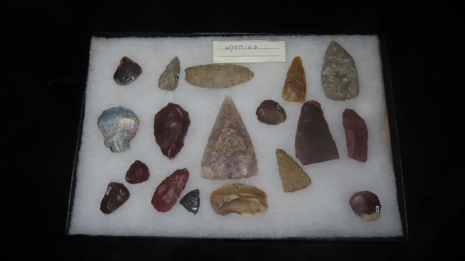 18 Points from Wyoming, in a 12" x 8" Frame: 18 Points from Wyoming, in a 12" x 8" Frame