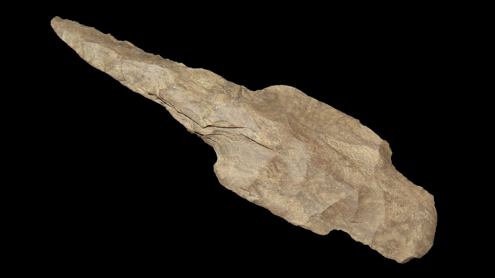 3 15/16" Adena Drill, Benton Co., Tennessee, Ex. Jim Lee, Ex. Dickey (1 of 6)