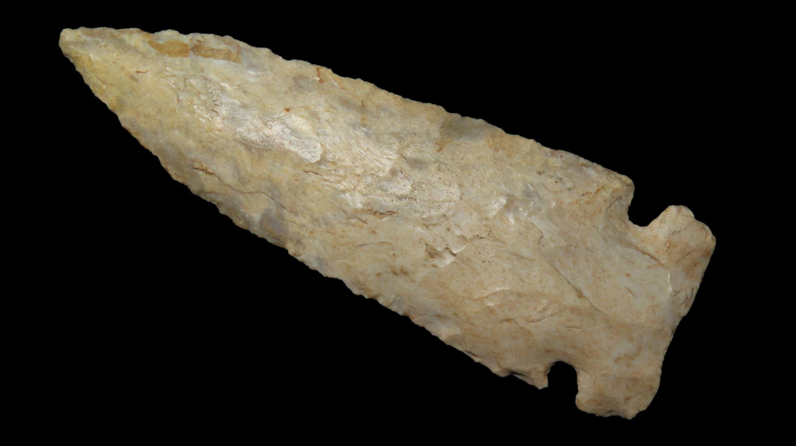 3 5/16" x 1 1/8" Raddatz Side Notched, Ft Payne Chert or Similar, Kentucky near Sonora, COA Dickey (1 of 8)