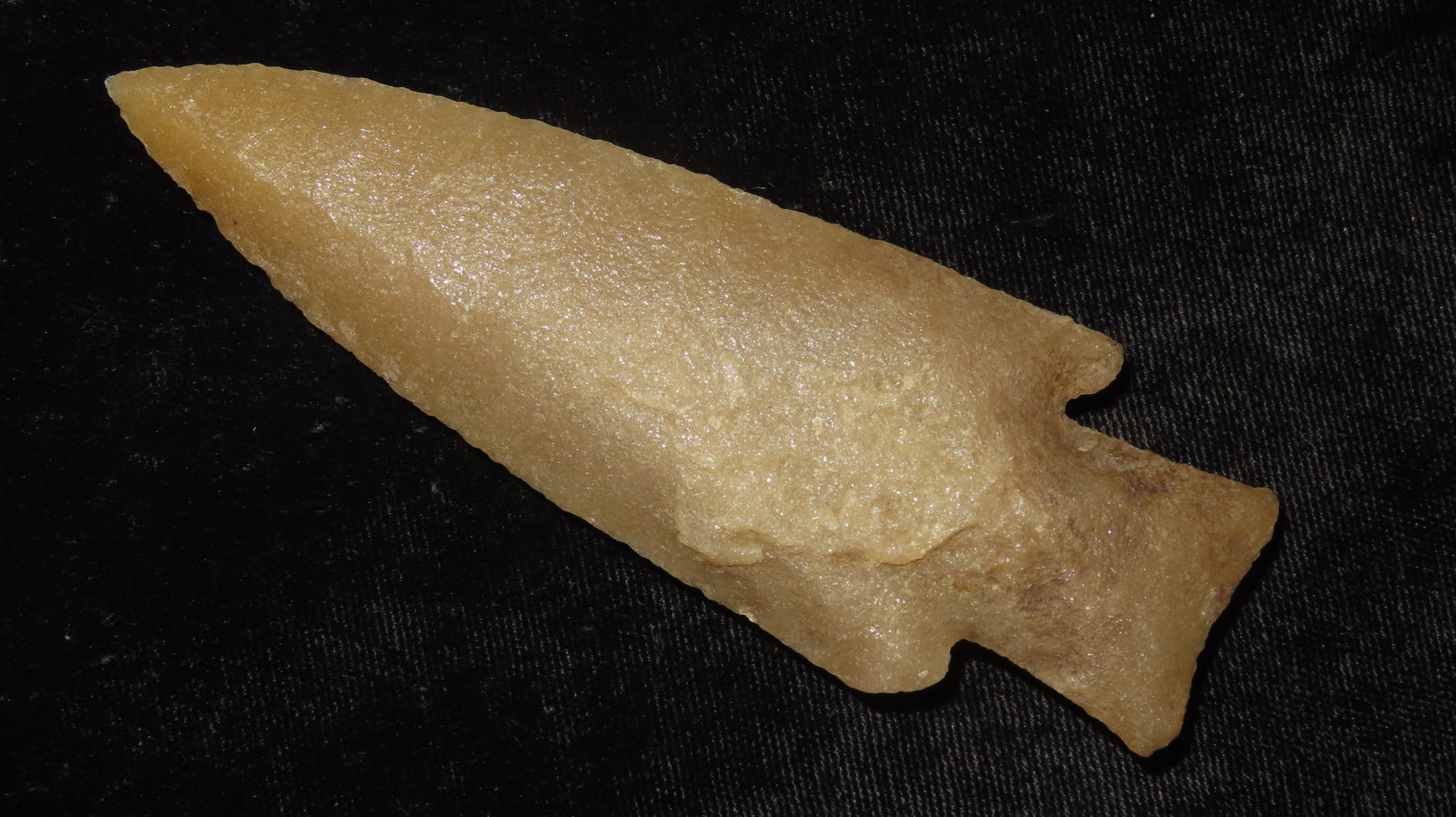 4 3/8" x 1 1/2" Hardin, Hixton Quartz, Walworth Co., Wisconsin, COA Motley and Leithoff - 2