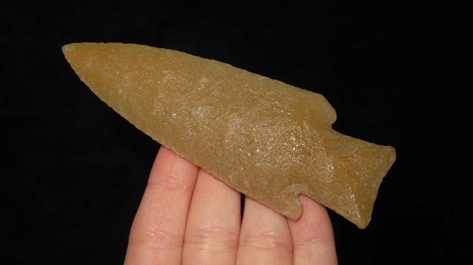 4 3/8" x 1 1/2" Hardin, Hixton Quartz, Walworth Co., Wisconsin, COA Motley and Leithoff - 3