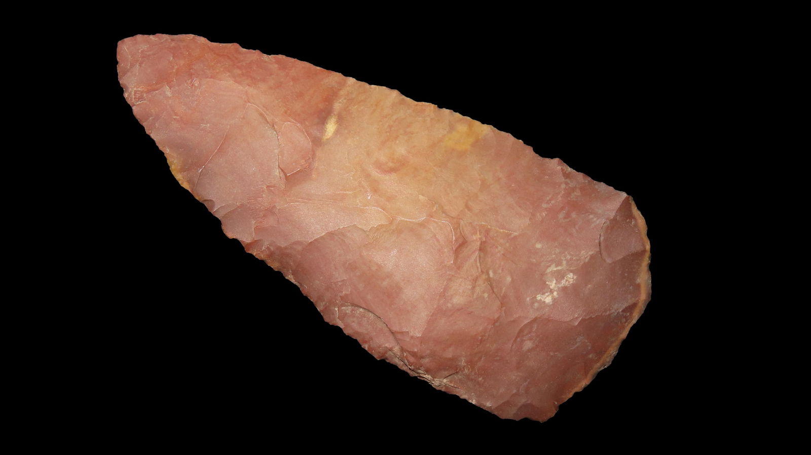 3 5/8" x 1 9/16" Archaic Knife - Preform, Horse Creek Chert, Tennessee, COA Dickey: 3 5/8" x 1 9/16" Archaic Knife - Preform, Horse Creek Chert, Tennessee, COA Dickey