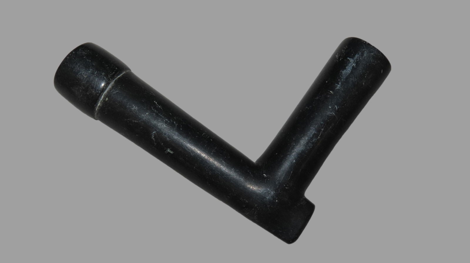 5" x 3 3/4" T-Pipe, Steatite, Western United States, COA Motley and Leithoff (1 of 9)