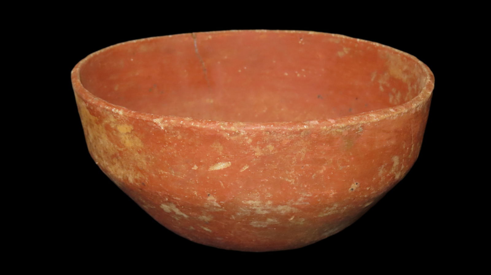 3" Tall, 5 1/8" Diameter, Red Ware Pottery Vessel, Lee County Arkansas (1 of 6)