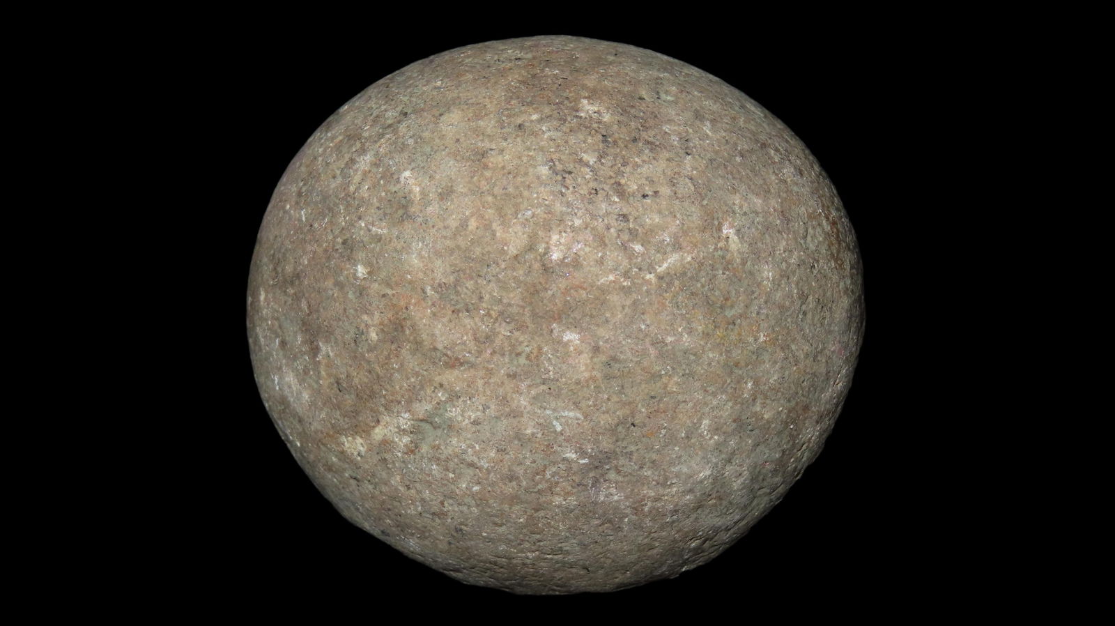 2 7/8" Diameter Fine Red Quartz Game Ball, Howard Co., Missouri: 2 7/8" Diameter Fine Red Quartz Game Ball, Howard Co., Missouri