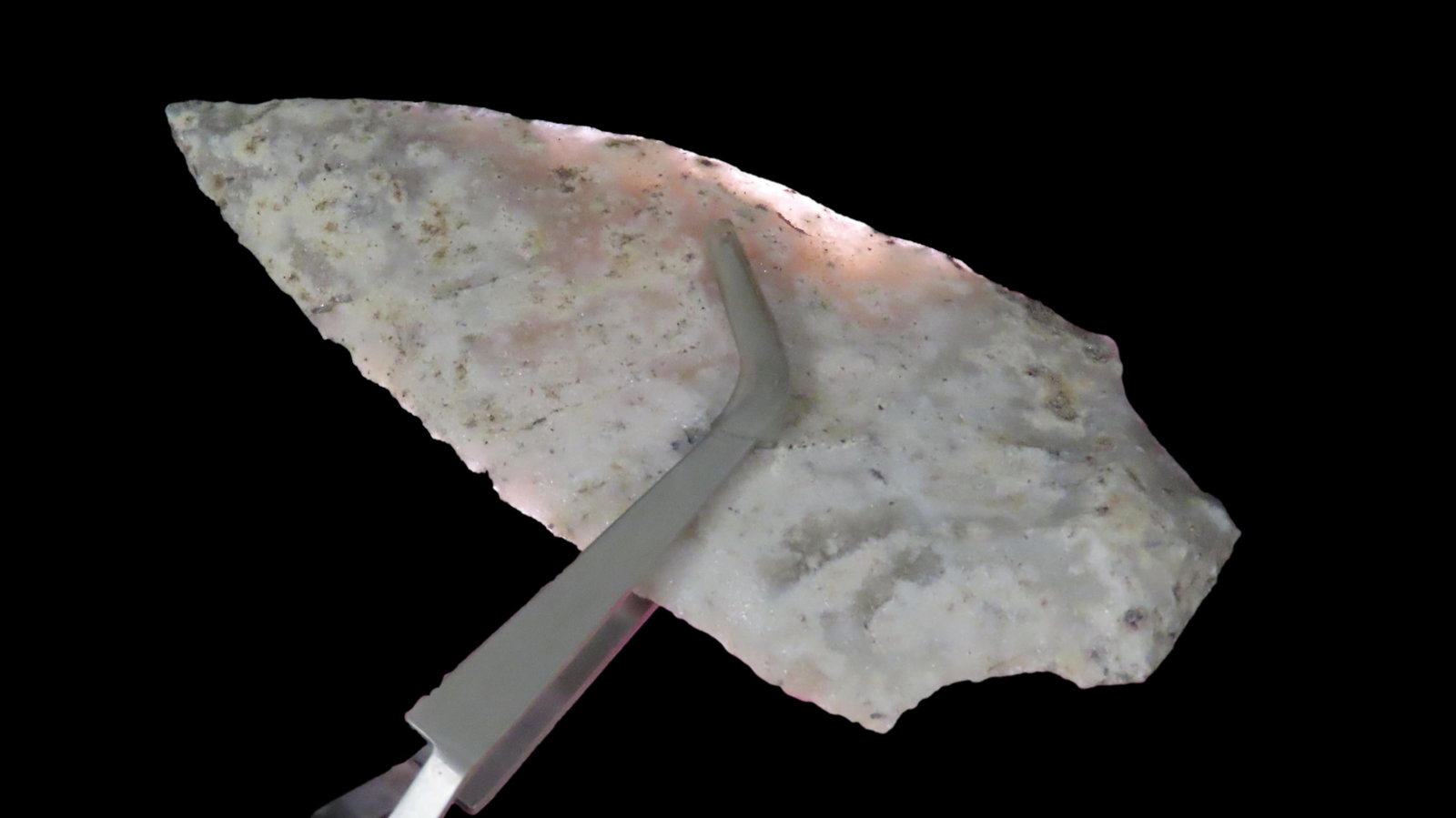 4 3/4" x 2" Pickwick, Tallahatta Quartzite, Choctaw Alabama, COA Dickey (1 of 9)