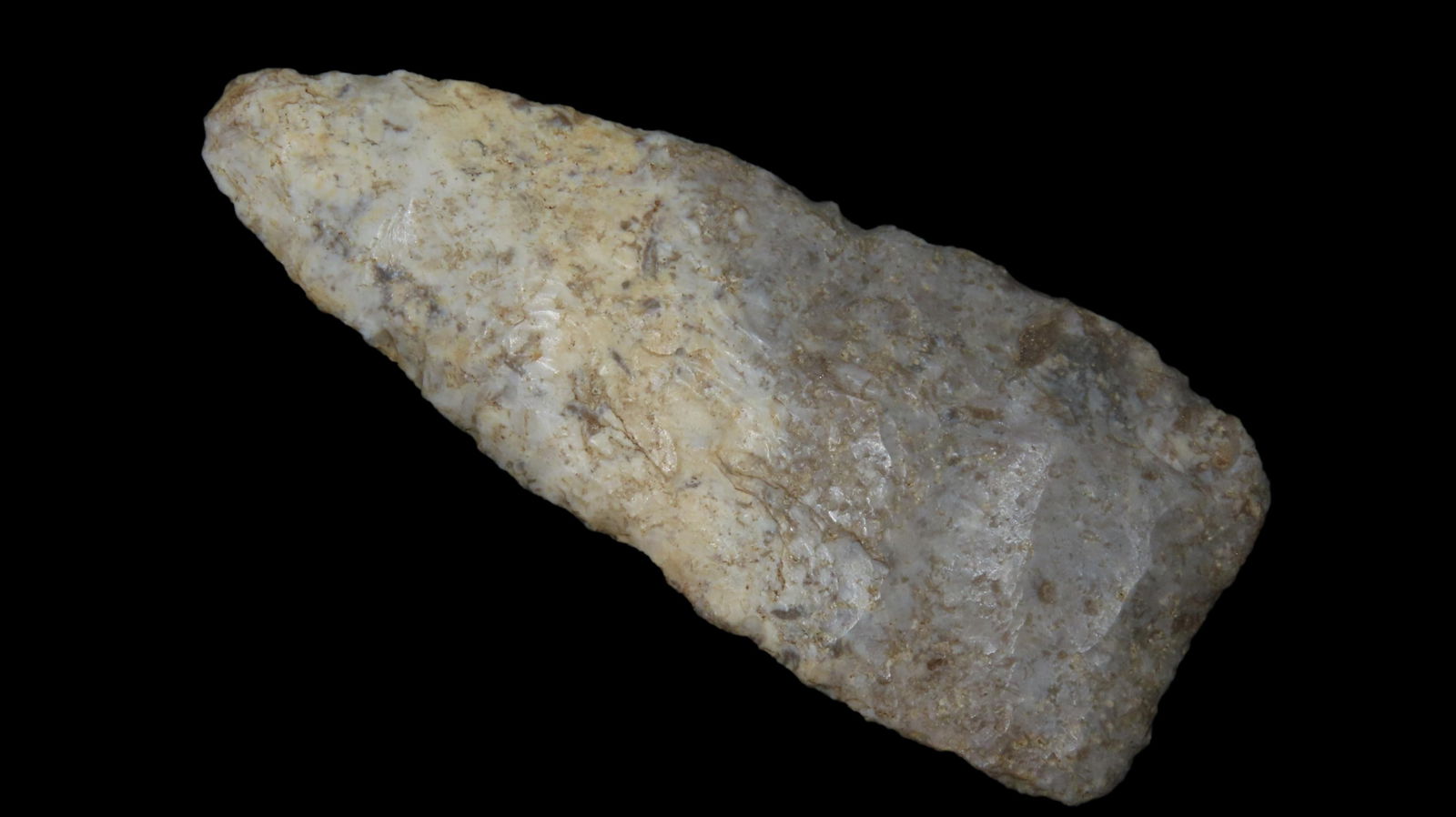 3 3/4" x 1 9/16" Dalton Knife, Motley/Leithoff COA, Mozarkite/Jeff City Chert, Morgan Co., Missouri (1 of 8)