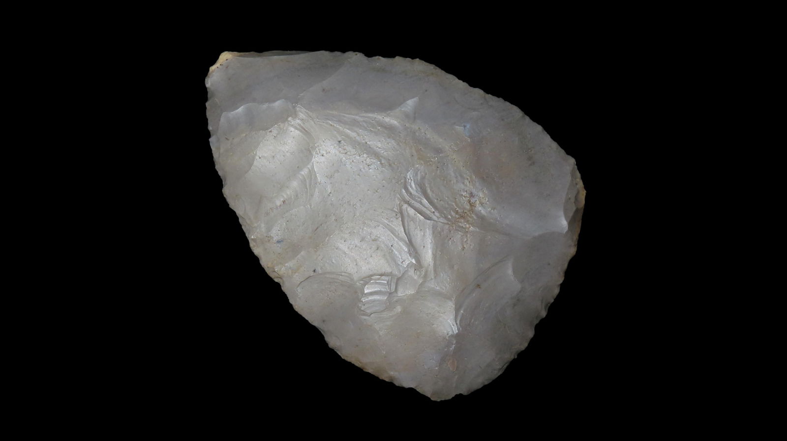 4 5/16" x 3 1/16" North Blade (Snyders Preform), Dickey COA, Hornstone or similar, Indiana/Kentucky, (1 of 9)