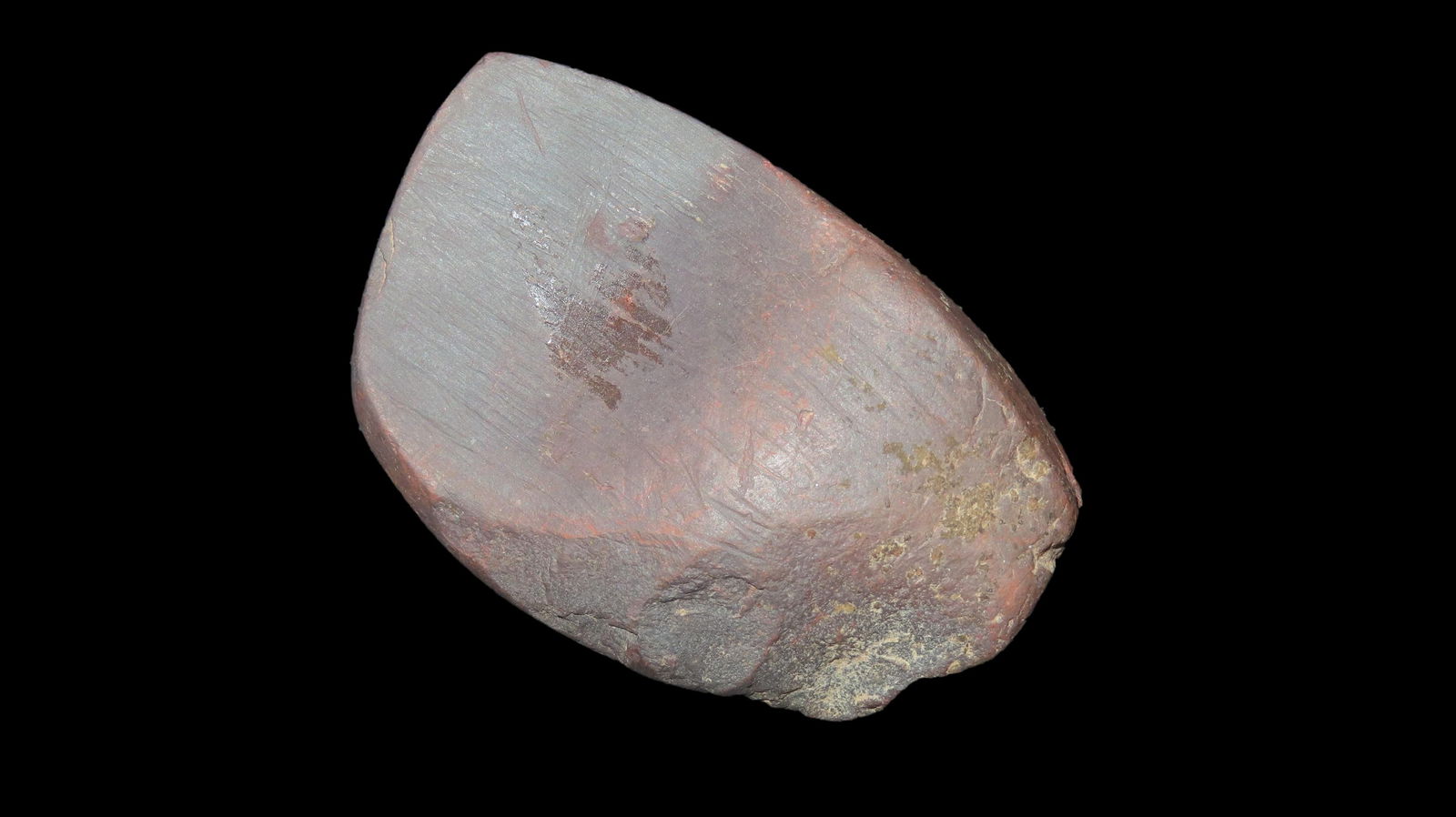 2 3/4" Hematite, Rare, Paint Cup/Bowl, For Red Ochre, Hopewell, Found by Bill Baine, Benton Co., (1 of 6)