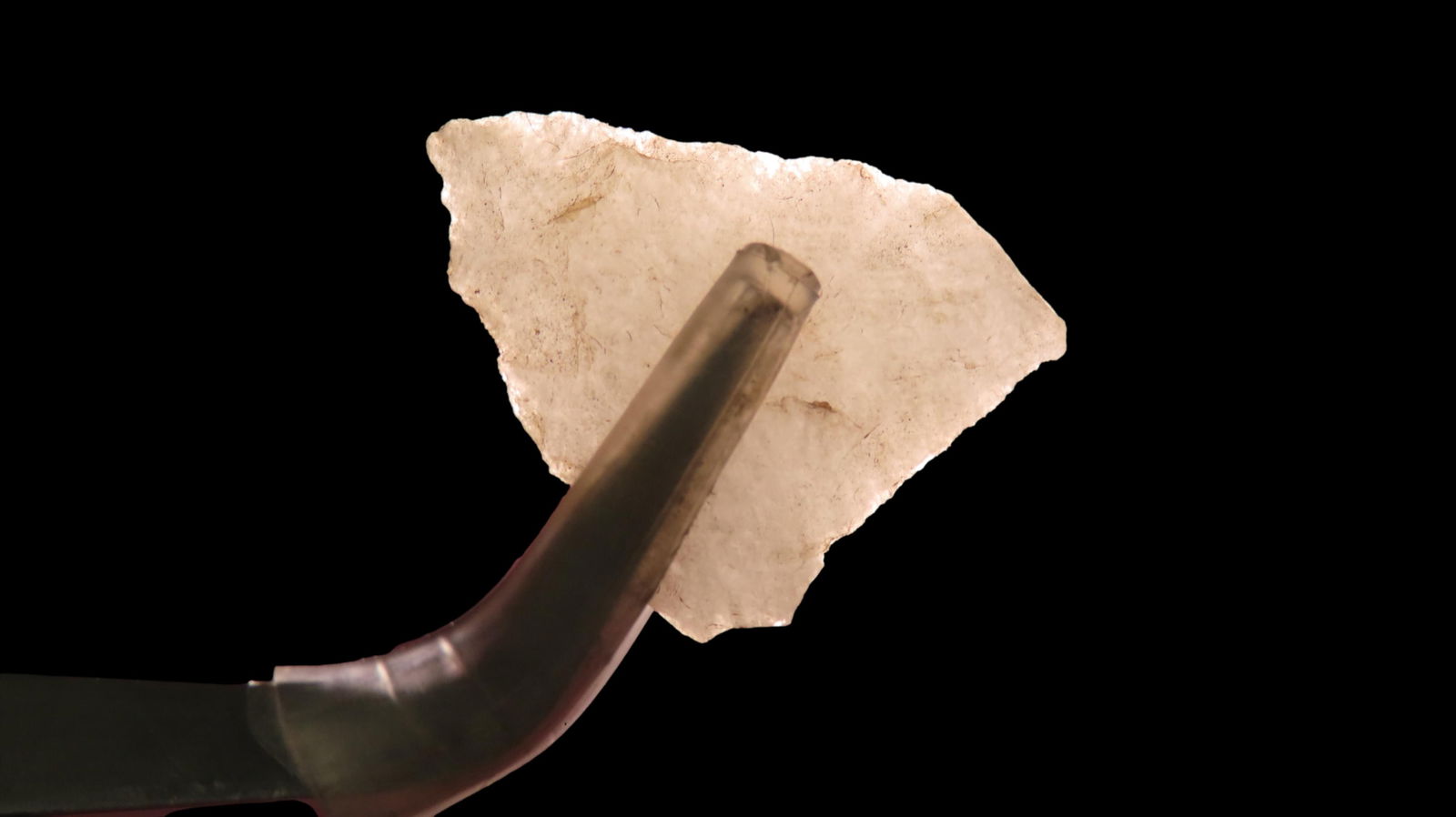 Two Alamance Paleo Points, 10, 000-8, 000 PB, Crystal Quartz, Found in Massachusetts, Ex. Engstrom (1 of 5)