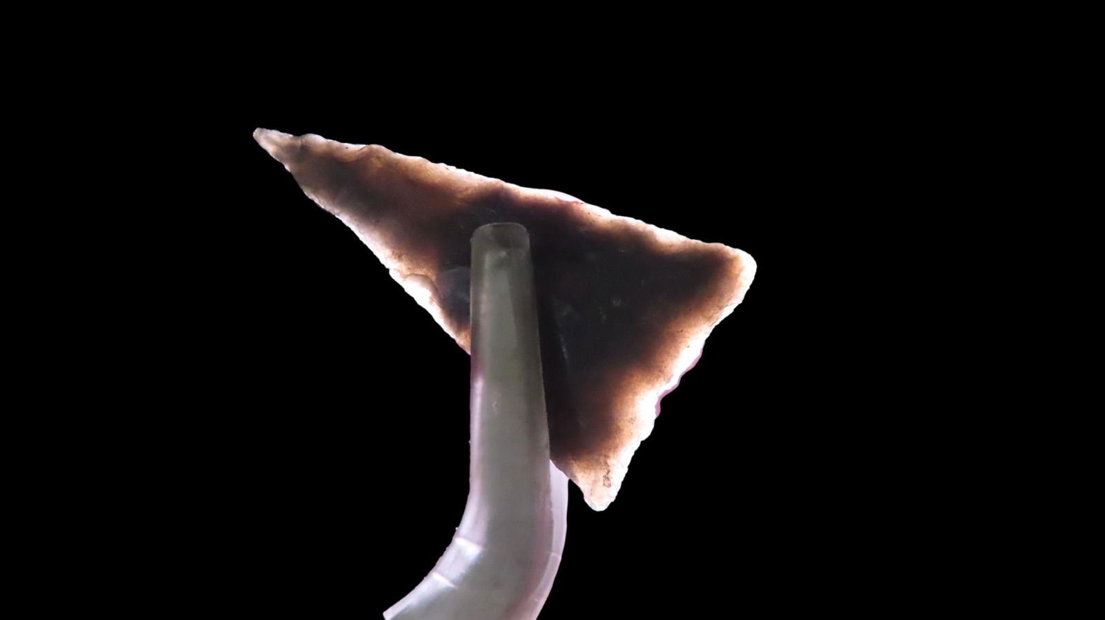 1. 1/4" Fort Ancient Trangle Kentucky EX: Walt McIntire: 1. 1/4" Fort Ancient Trangle Kentucky EX: Walt McIntire