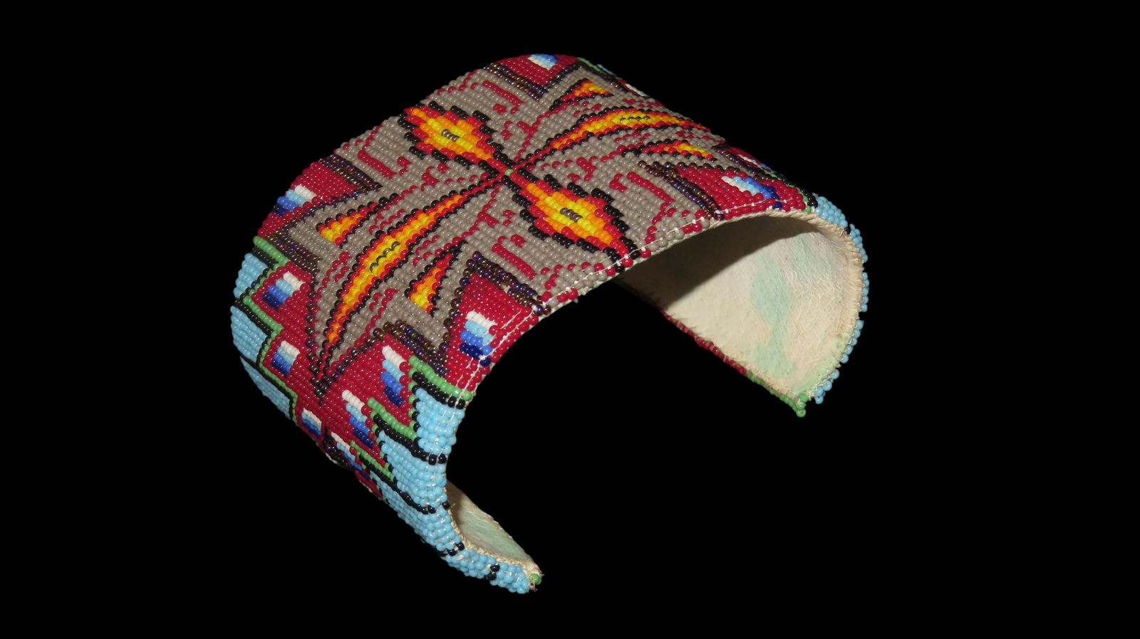 Beaded Native American Cuff (1 of 7)