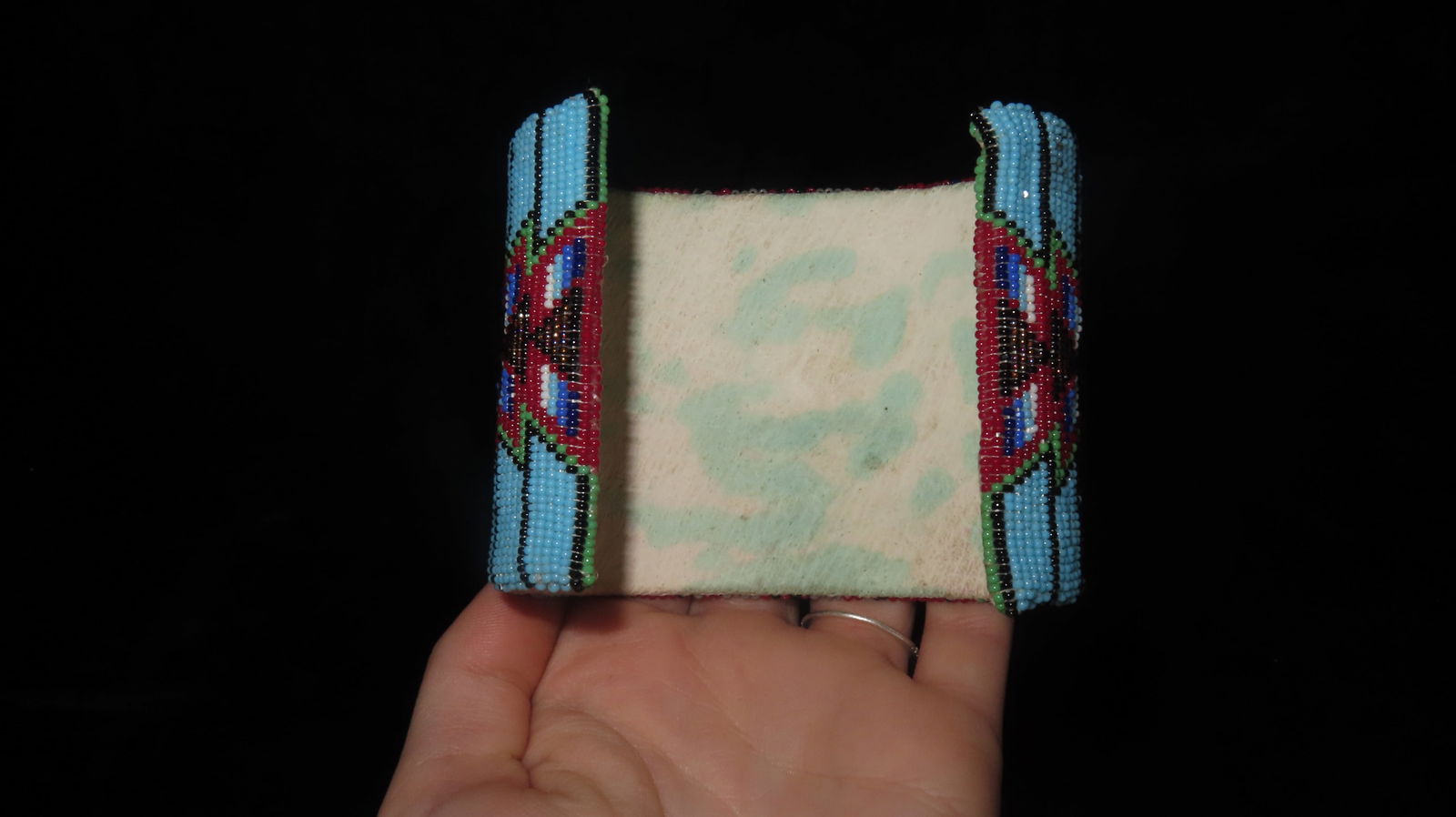 Beaded Native American Cuff - 4
