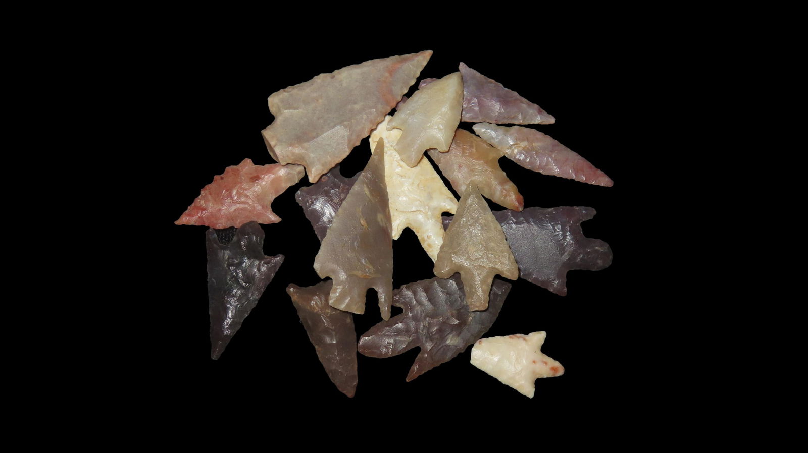 Saharan Neolithic Sahara Desert 4000-6000 Years BP 15 Arrowheads (1 of 4)