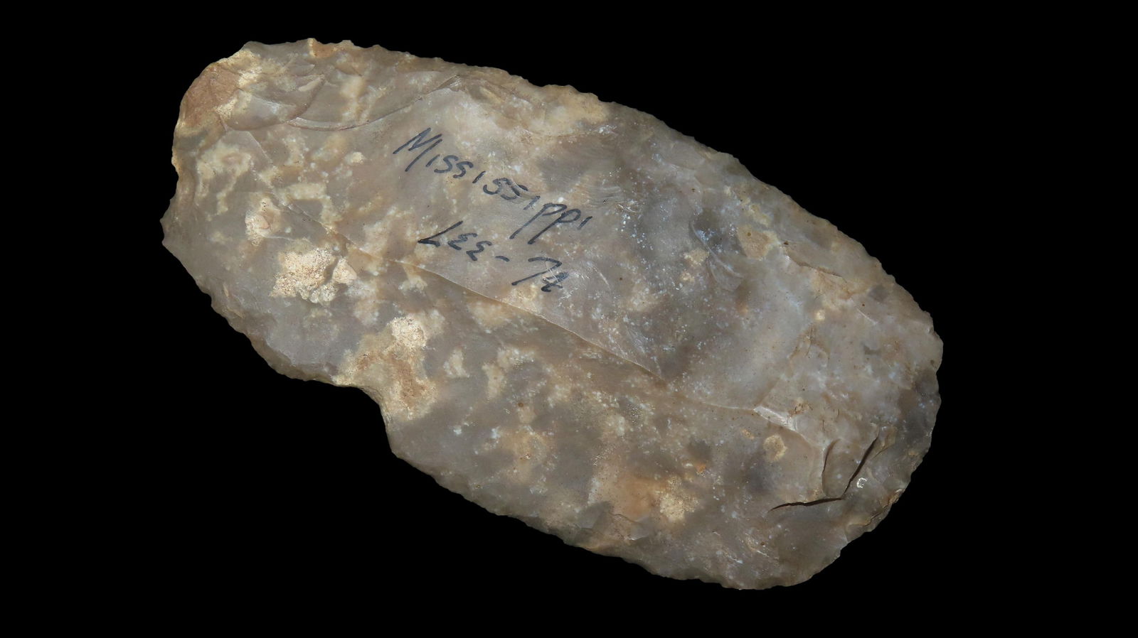 5" Paleo Square Knife Lee Co., Mississippi Wondwrfully Made And Uniface (1 of 6)