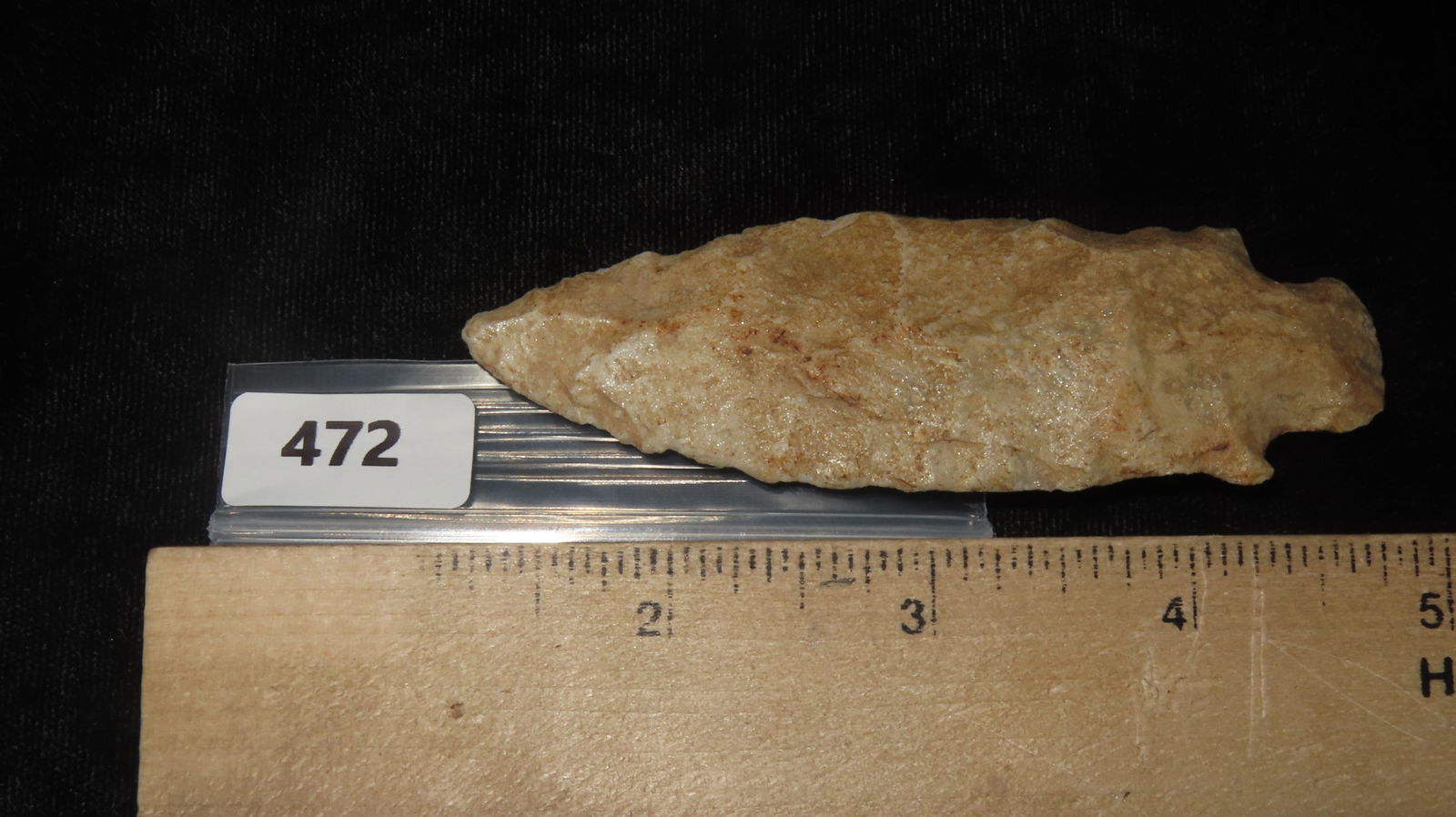 3.3/4" Oolithic Quartzite Etley Howard Co., Mo - 6