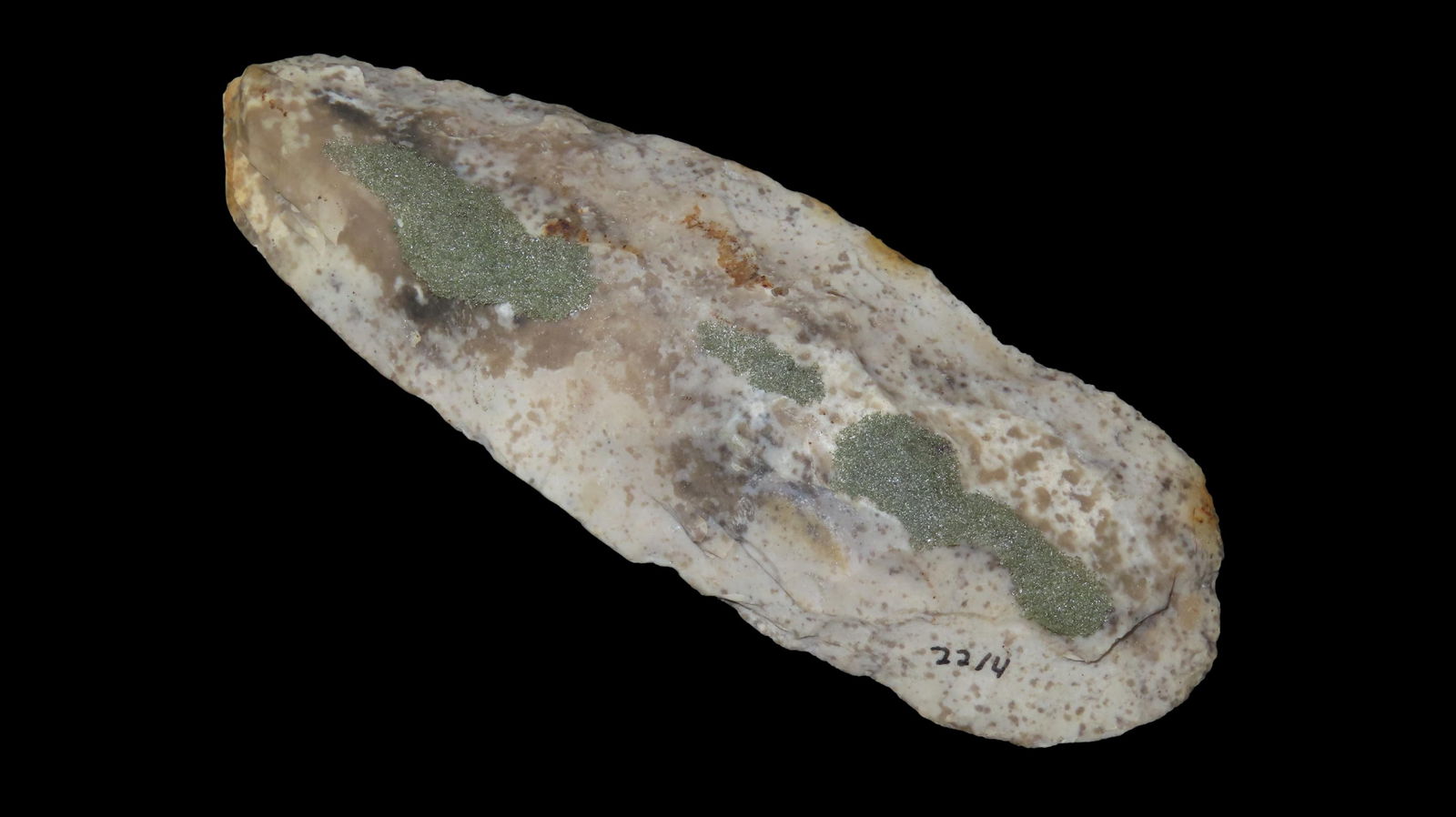 4.5/8" Sedalia Digger Nice Polished Bit Good Material EX: Steve Manos Coll, Missouri: 4.5/8" Sedalia Digger Nice Polished Bit Good Material EX: Steve Manos Coll, Missouri