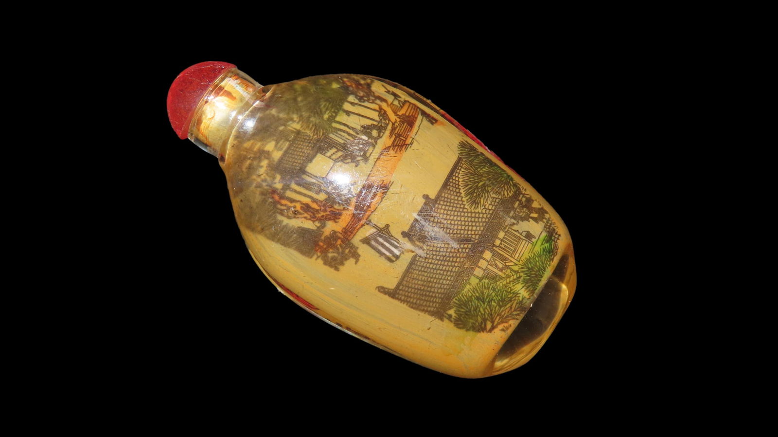 Antique Chinese Interior Painted Snuff Bottle (1 of 7)