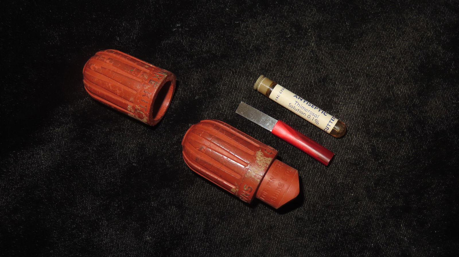 Vintage Cattar Snake Bite Kit - 6