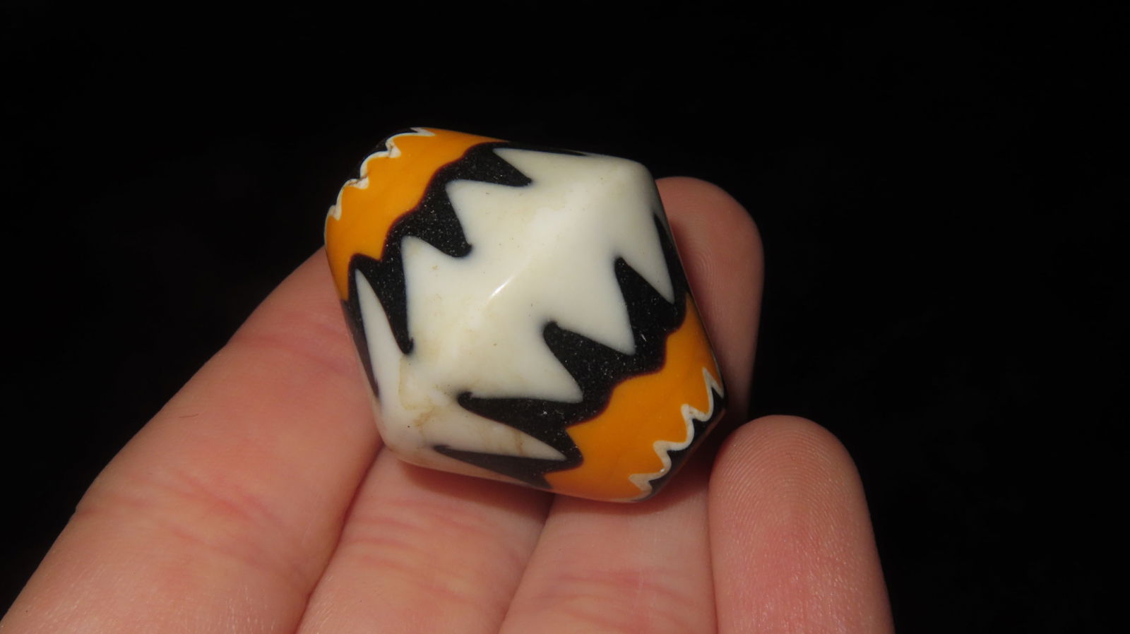 Large Chevron Bead - 2