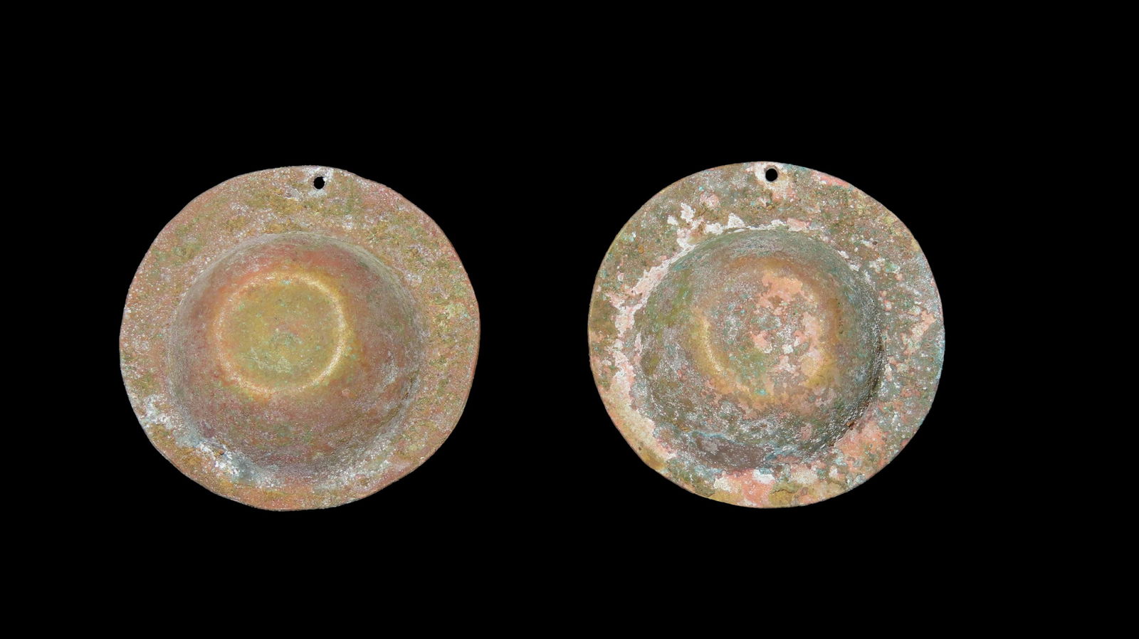 Set of Pre-Columbian Copper Tumbaga Pendants (1 of 3)