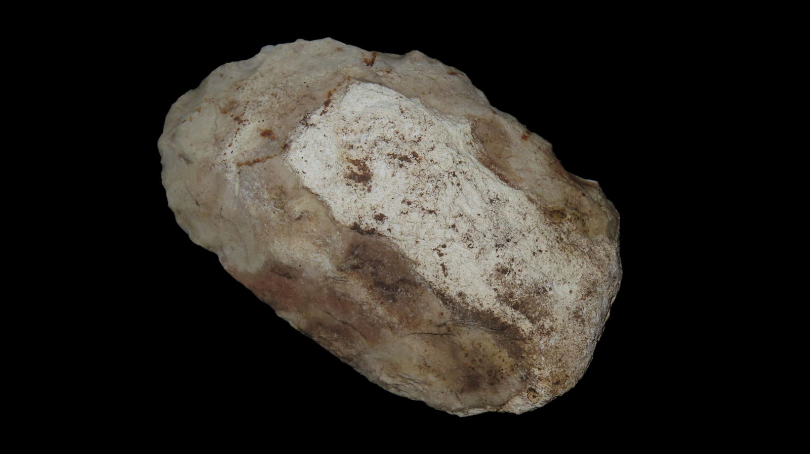 4 3/16" Kerriville Knife, Found in Fayette Co., Texas, Wonderfully Knapped with Original Cortex (1 of 6)