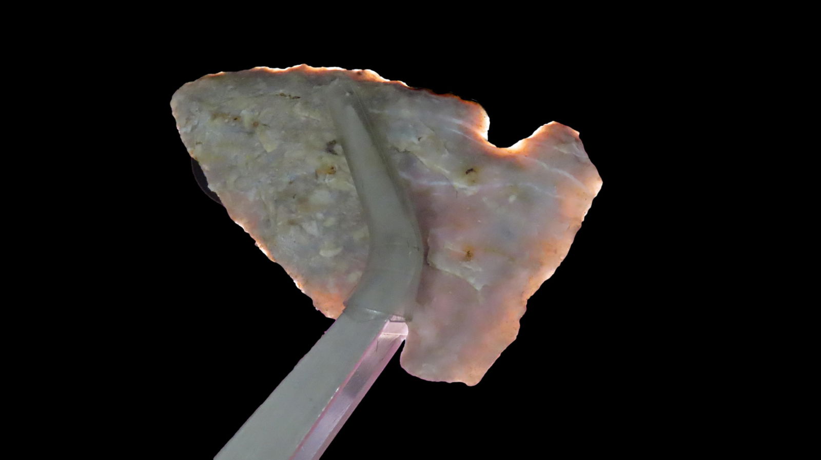 1 3/4" Lightening Bold Material, Big Sandy, Barron Co., Kentucky, Ex. Rocky Hall: 1 3/4" Lightening Bold Material, Big Sandy, Barron Co., Kentucky, Ex. Rocky Hall