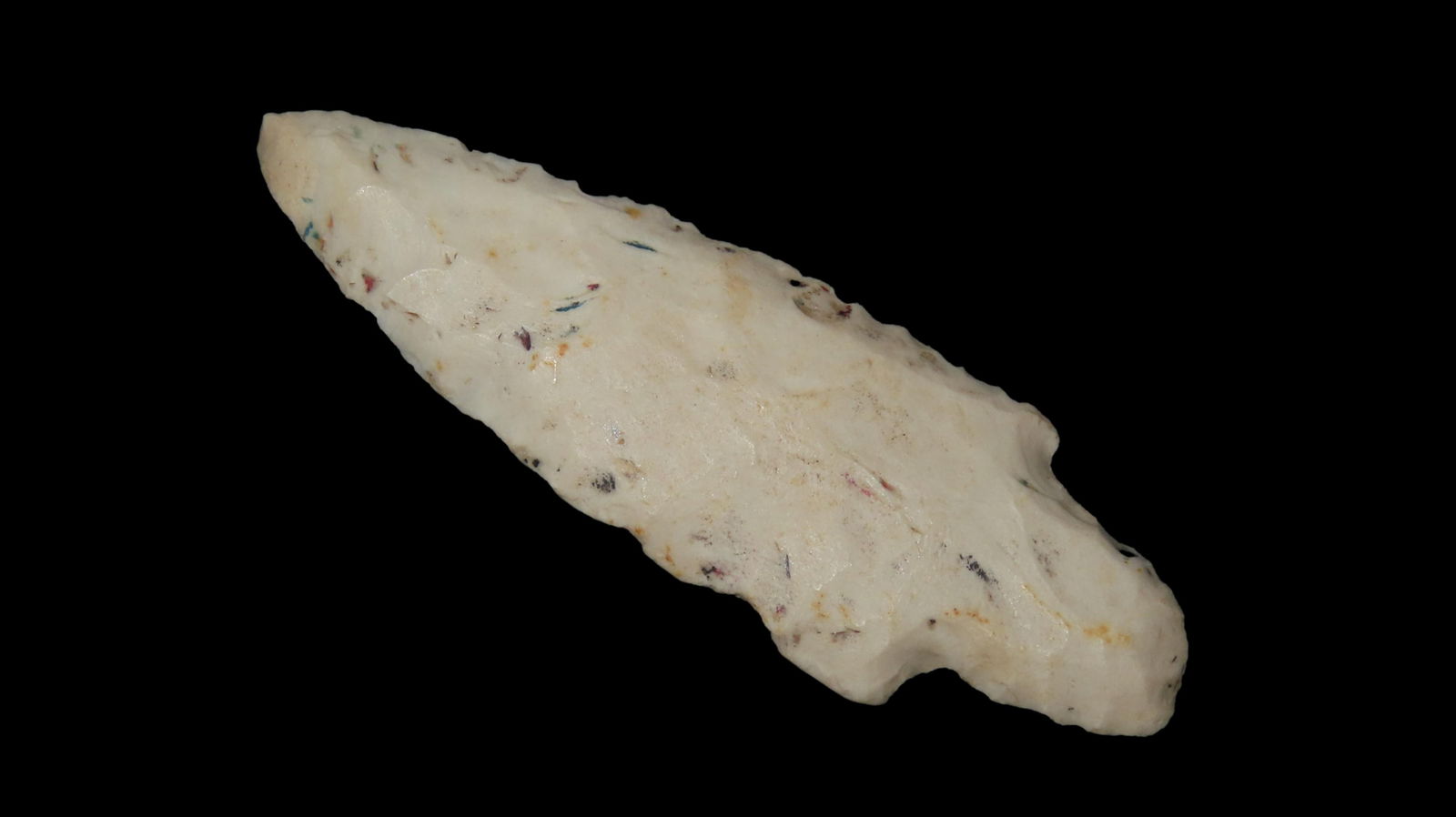 2 1/2" Adena Narrow Stem, From Southeast Region of US, Ex. Walt McIntire: 2 1/2" Adena Narrow Stem, From Southeast Region of US, Ex. Walt McIntire