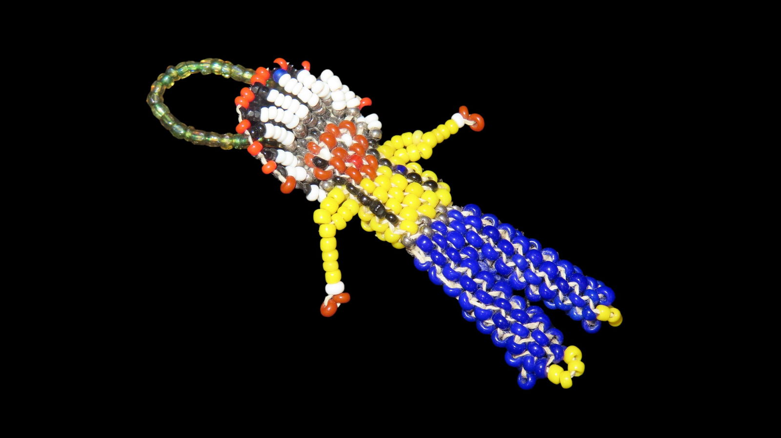 Beaded Native American Doll / Jewelry: Beaded Native American Doll / Jewelry