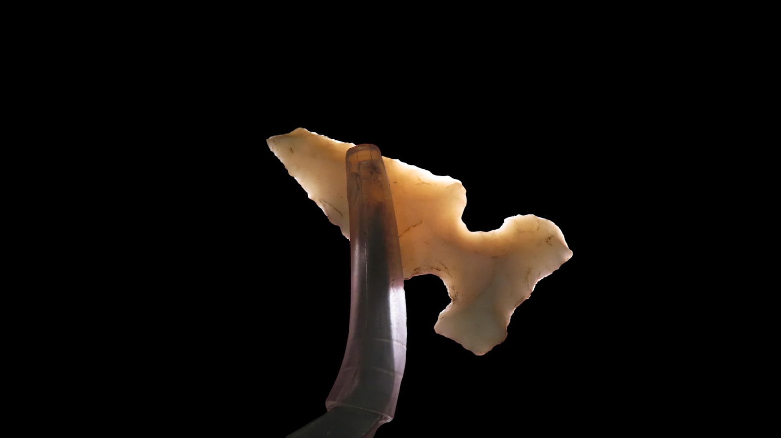 1 1/8" Outstanding Bird Point, Arkansas / Missouri, Ex. Emmit Schultz Collection: 1 1/8" Outstanding Bird Point, Arkansas / Missouri, Ex. Emmit Schultz Collection