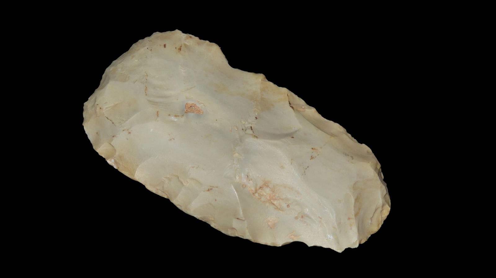 3 3/8" Square Knife, Indiana, Ex. Emmit Schultz Collection: 3 3/8" Square Knife, Indiana, Ex. Emmit Schultz Collection