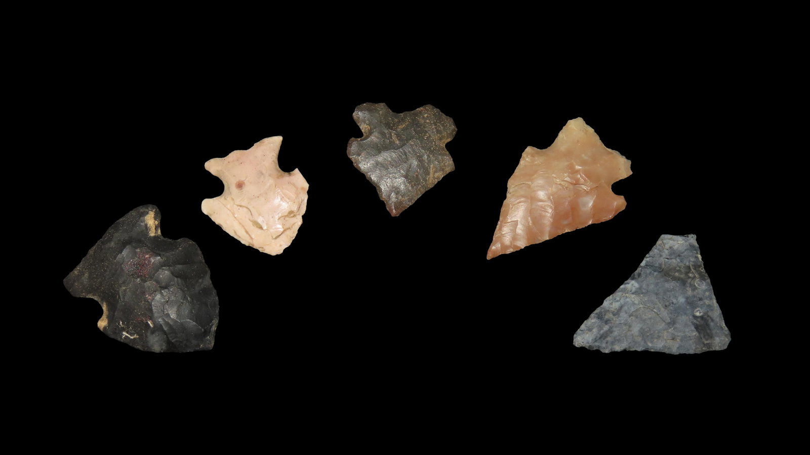 5 Nice Arrowheads (1 of 3)