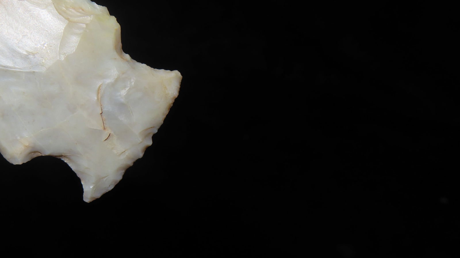 2" x 1" Gray Side Notched Arrowhead - 6