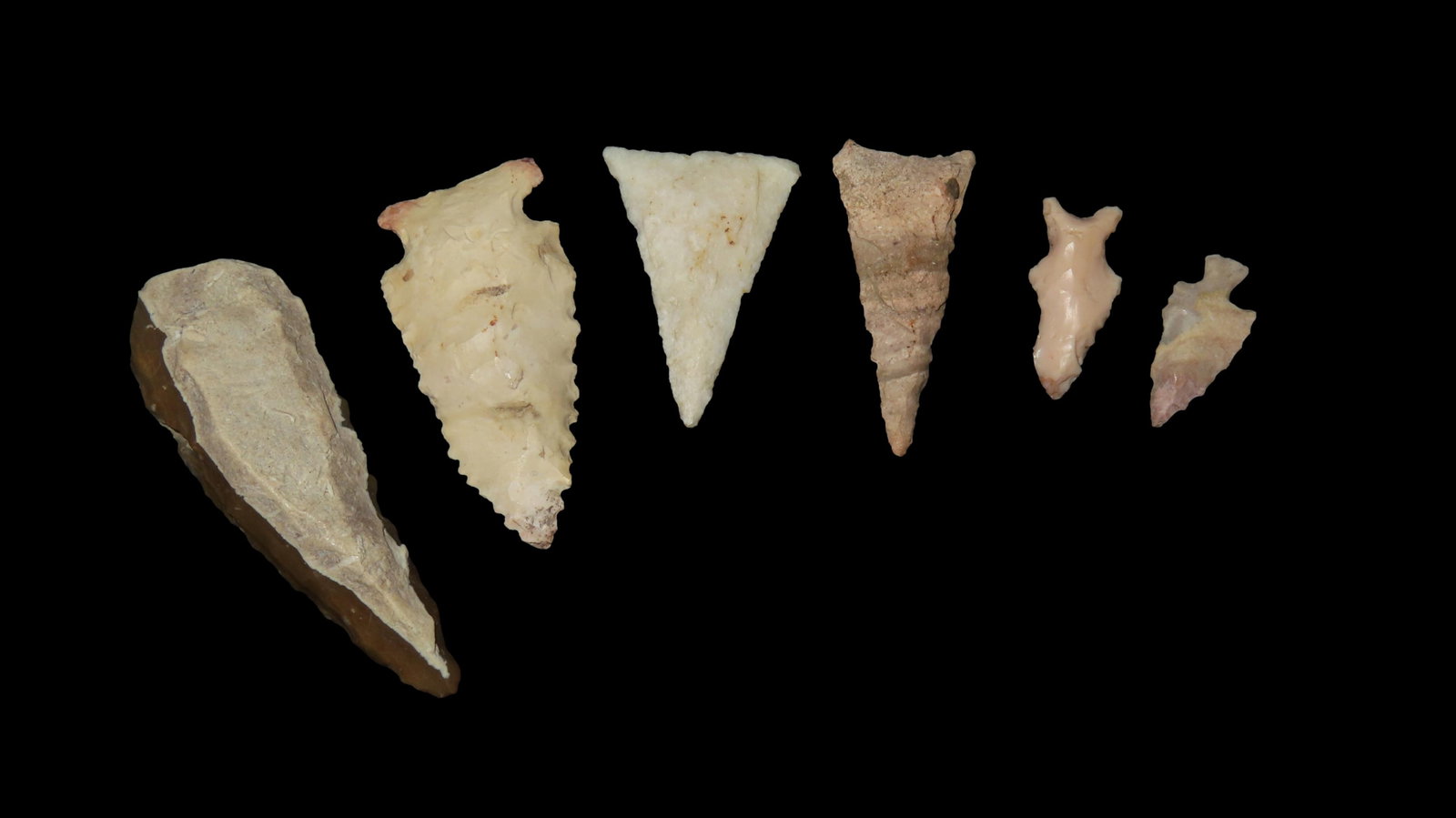 Lot of Miscellaneous Arrowheads, From Tennessee (1 of 3)