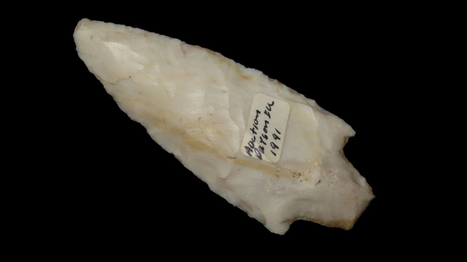 3 1/4" Dickson Point, Found in Payson, IL 1991, Ex. Herb Mangold Collection (1 of 6)
