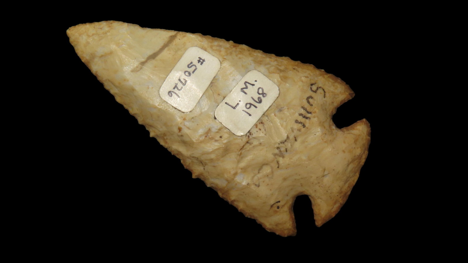 3 3/16" x 1 11/16" Dovetail, Motley COA, Found in Sullivan County, Iowa (1 of 8)