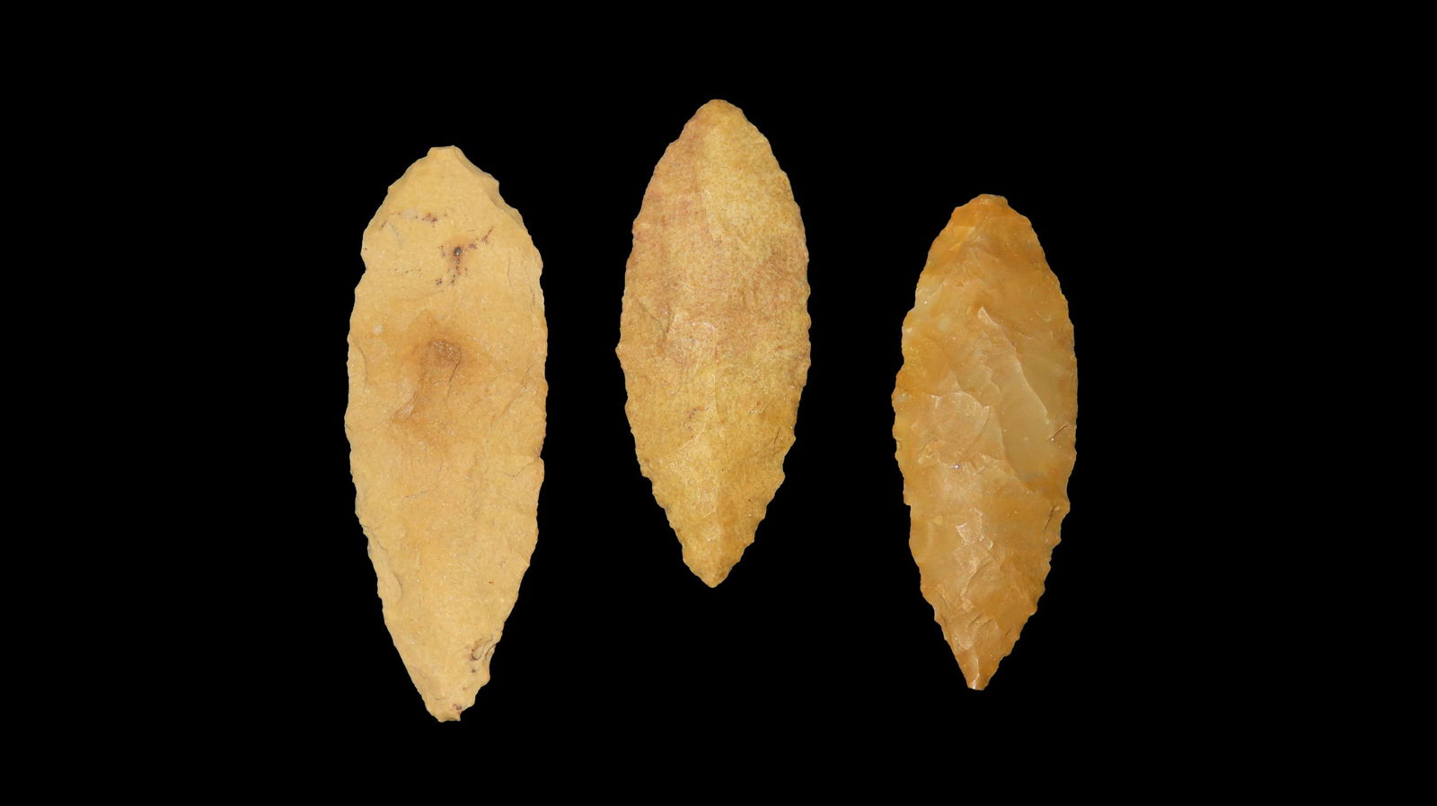 Lot of 3 Nodena Points, Cross County, Arkansas (1 of 3)