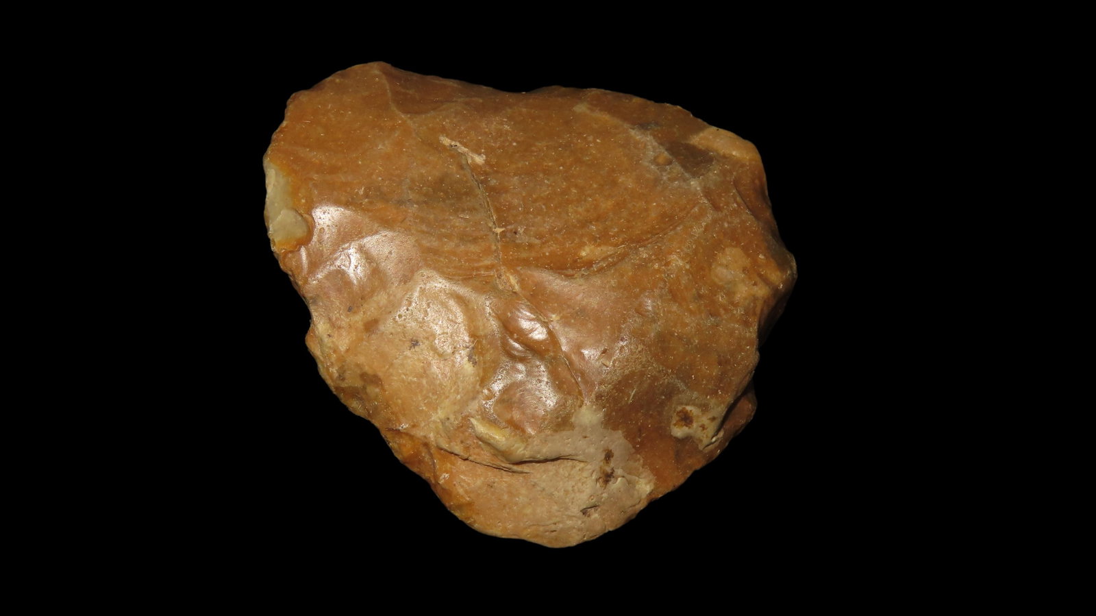 2 5/8" x 2 1/4" Acheulean Ovate Tool / Handaxe, Found in 1910 at the Sewards Pit of Swauscombe. (1 of 8)