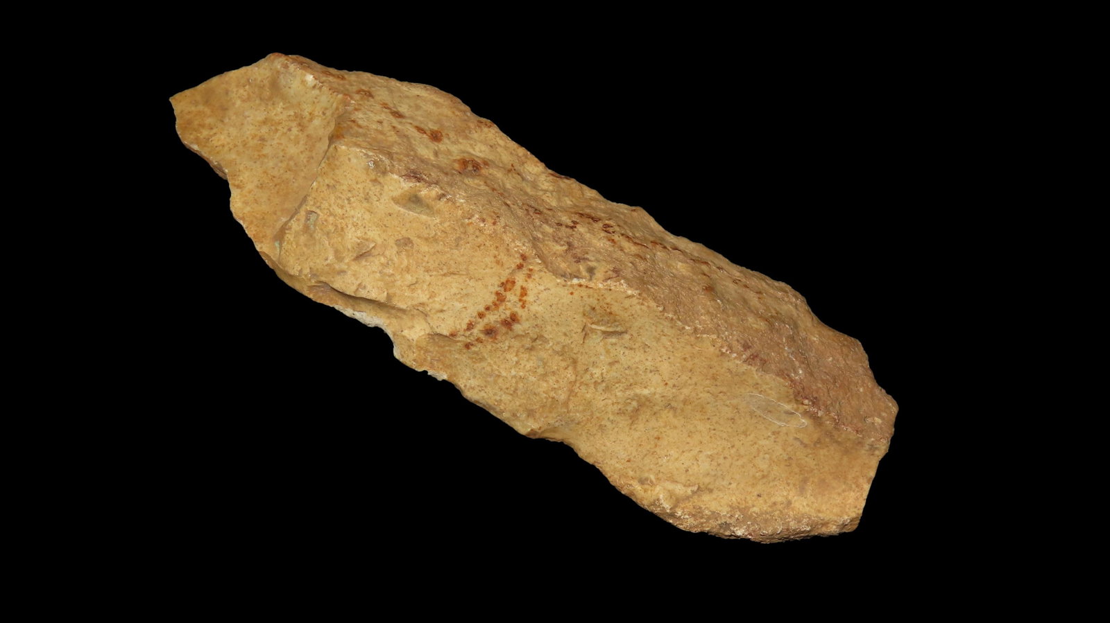 3 5/8" Middle to Upper Paleo Pointed Tool, Lot description says it was a "gift from Jan on October (1 of 8)